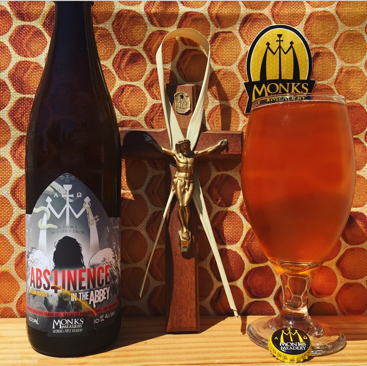 Abstinence in the Abbey Belgian Inspired Mead from Monk's Meadery
